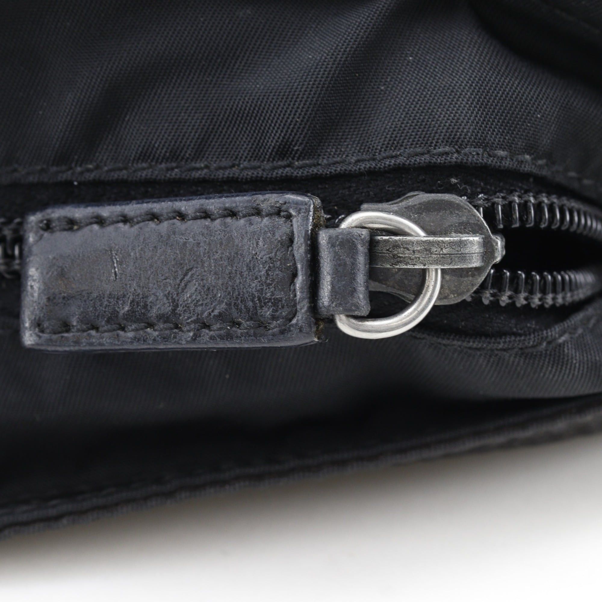 Prada Prada shoulder bag, nylon, black, A5 size, women's. Size ONE SIZE - 9 Thumbnail