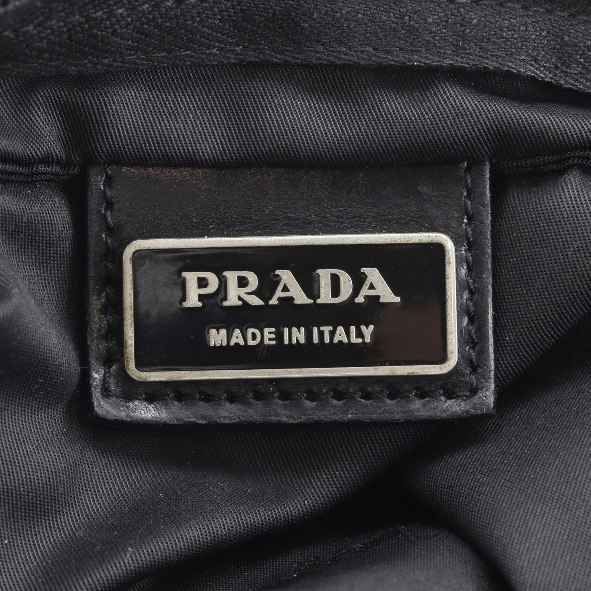 Prada Prada shoulder bag, nylon, black, A5 size, women's. Size ONE SIZE - 13 Thumbnail