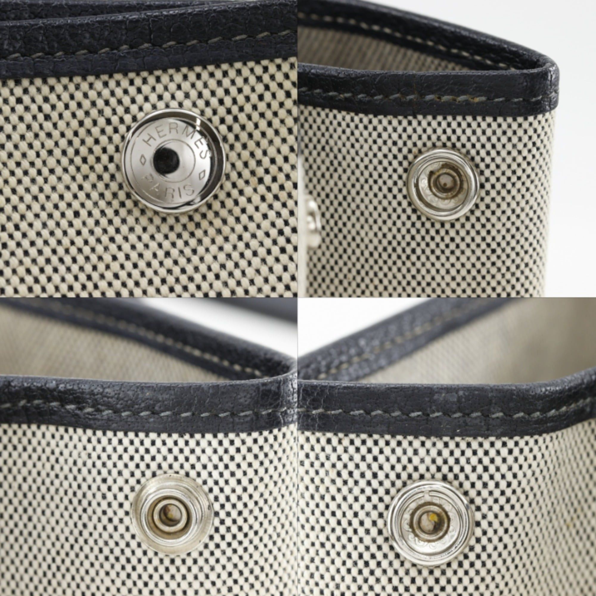 Hermes Hermes Garden Party PM 36 Tote Bag, Toile H, 2005 Model, Gray, □I, A4 size, Snap Button Closure, Women's. Size ONE SIZE - 12 Thumbnail