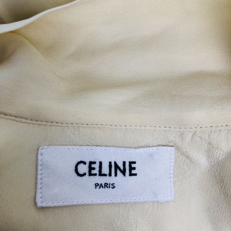 Celine Celine Tonal Chain Print Blouse Size 36 Size XS / US 0-2 / IT 36-38 - 3 Thumbnail