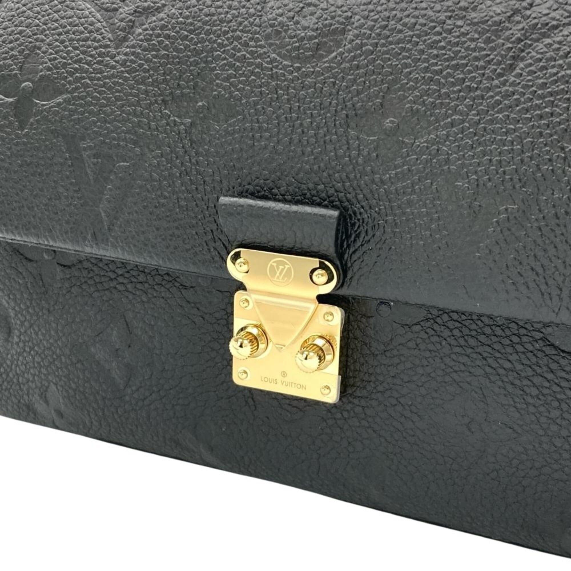 Louis Vuitton Louis Vuitton Nano Madeleine Handbag, Monogram Empreinte, Noir (black), Gold Hardware, RFID, Chain Shoulder Strap Size ONE SIZE - 6 Thumbnail