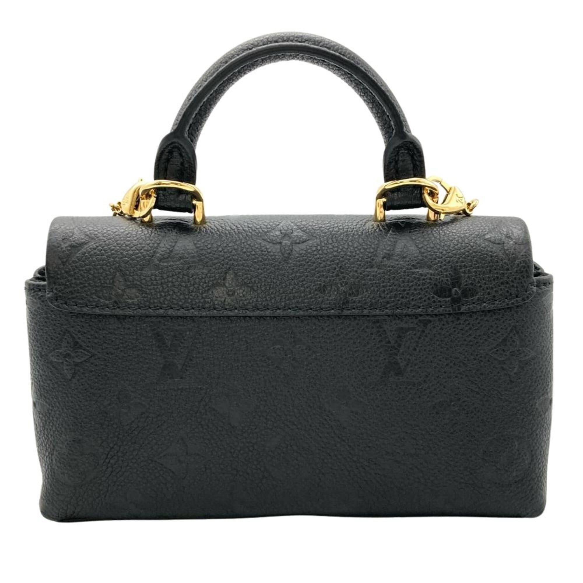 Louis Vuitton Louis Vuitton Nano Madeleine Handbag, Monogram Empreinte, Noir (black), Gold Hardware, RFID, Chain Shoulder Strap Size ONE SIZE - 3 Thumbnail