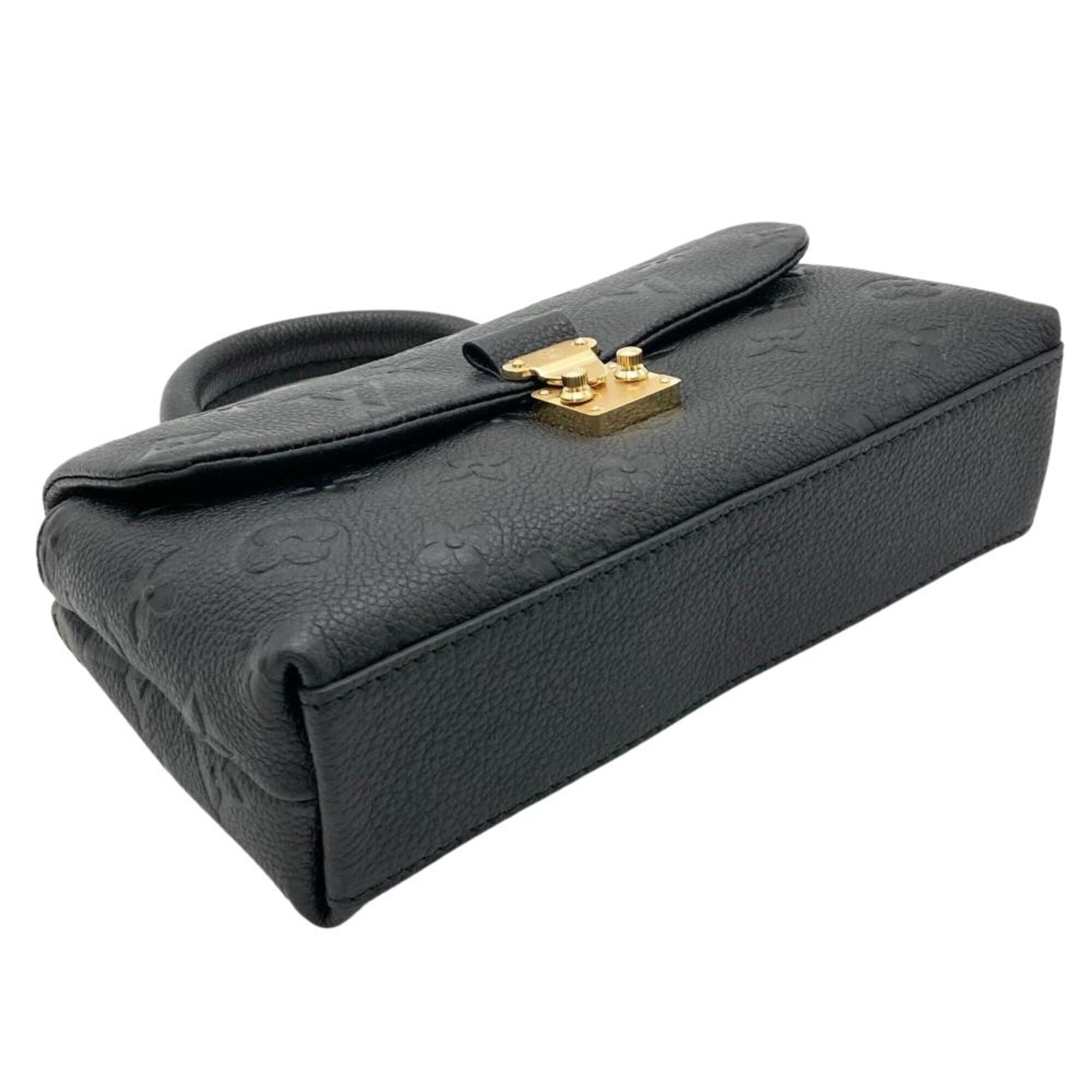 Louis Vuitton Louis Vuitton Nano Madeleine Handbag, Monogram Empreinte, Noir (black), Gold Hardware, RFID, Chain Shoulder Strap Size ONE SIZE - 4 Thumbnail