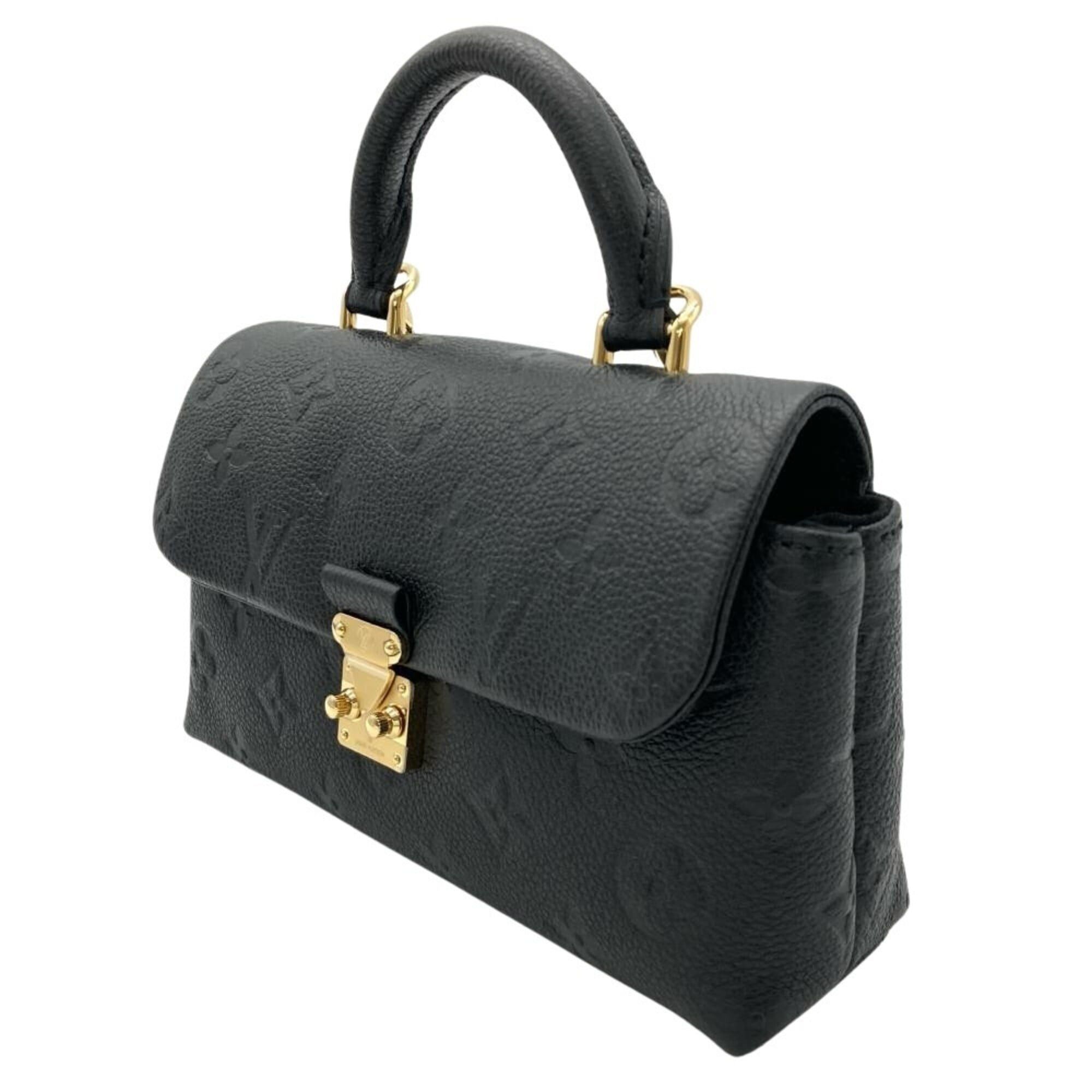 Louis Vuitton Louis Vuitton Nano Madeleine Handbag, Monogram Empreinte, Noir (black), Gold Hardware, RFID, Chain Shoulder Strap Size ONE SIZE - 2 Thumbnail