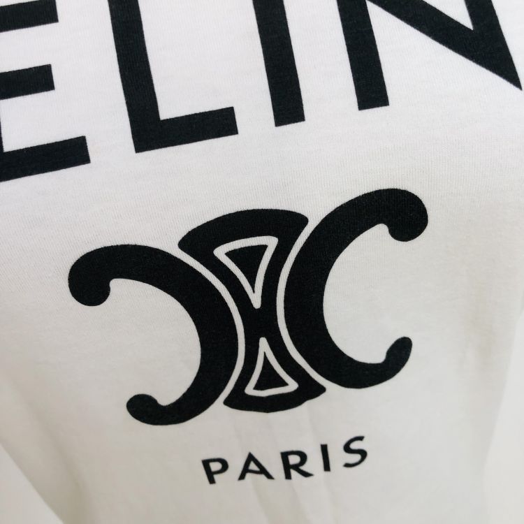 Celine Celine Ringer Logo T-Shirt Size XS Size XS / US 0-2 / IT 36-38 - 7 Thumbnail