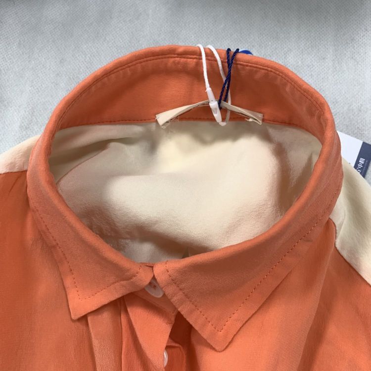 Celine Céline Colorblock Silk Blouse Size 34 Size XXS / US 00 / IT 34 - 5 Thumbnail