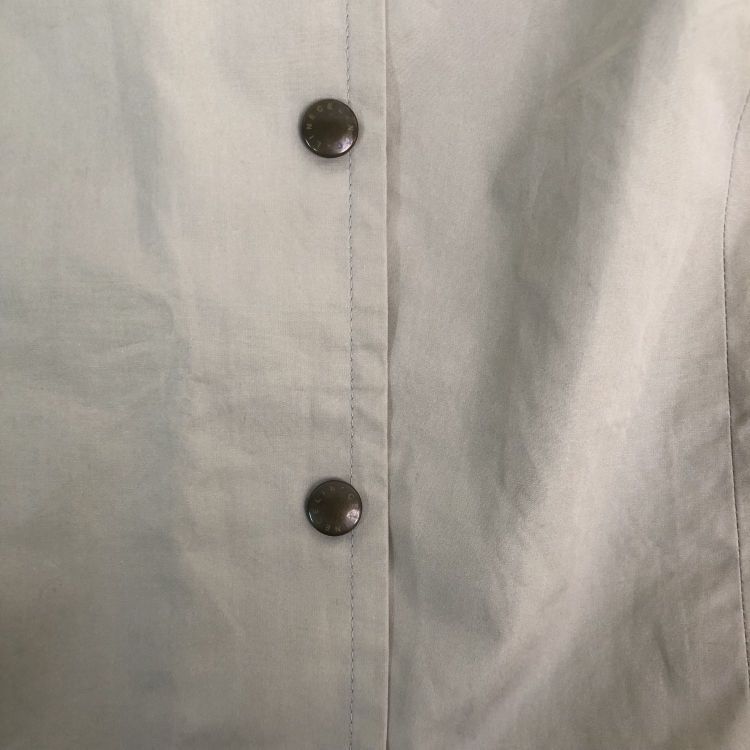 Celine Celine Khaki Button Front Midi Skirt Size 36 Size 26" / US 2 / IT 38 - 6 Thumbnail