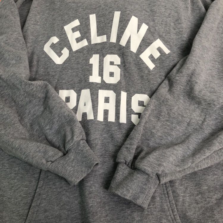 Celine Celine 16 Paris Hoodie Size L Size US L / EU 52-54 / 3 - 8 Thumbnail