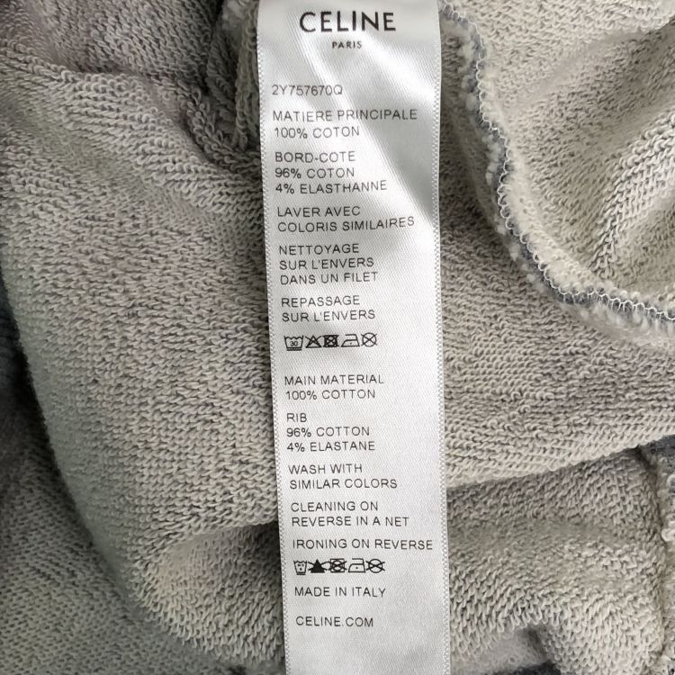 Celine Celine 16 Paris Hoodie Size L Size US L / EU 52-54 / 3 - 5 Thumbnail