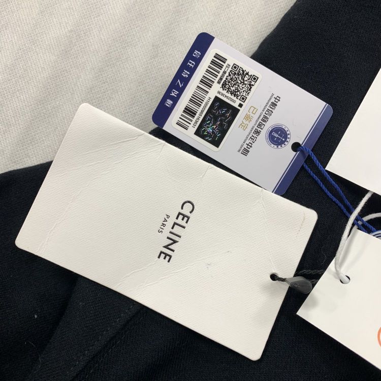 Celine Celine Logo Hoodie Size M Size US M / EU 48-50 / 2 - 9 Thumbnail