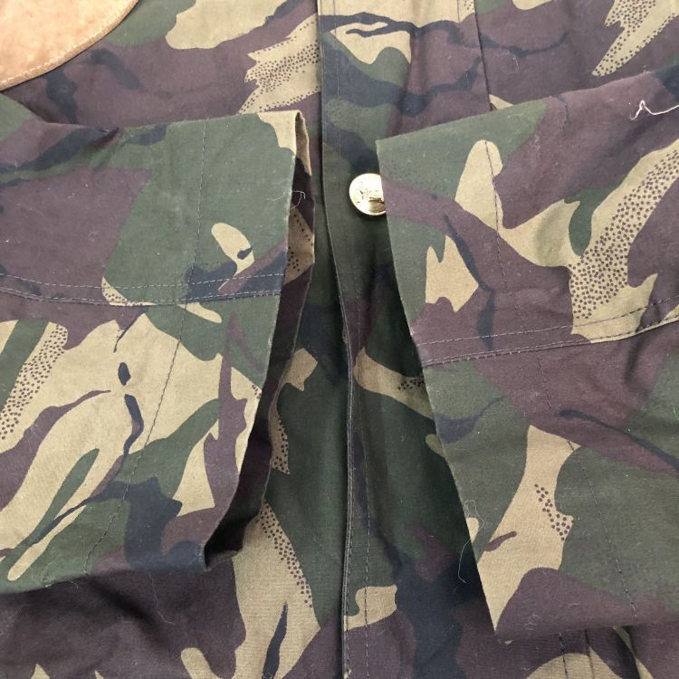 Celine CELINE Camo Suede Patch Jacket Size 34 Size XS / US 0-2 / IT 36-38 - 9 Thumbnail