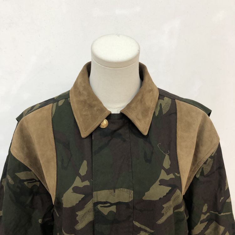 Celine CELINE Camo Suede Patch Jacket Size 34 Size XS / US 0-2 / IT 36-38 - 7 Thumbnail