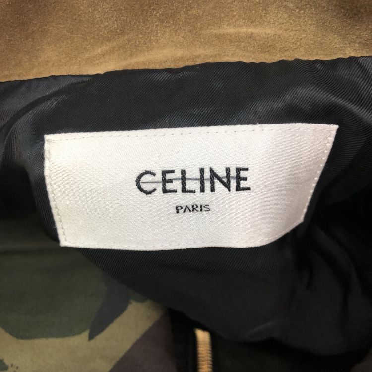 Celine CELINE Camo Suede Patch Jacket Size 34 Size XS / US 0-2 / IT 36-38 - 3 Thumbnail
