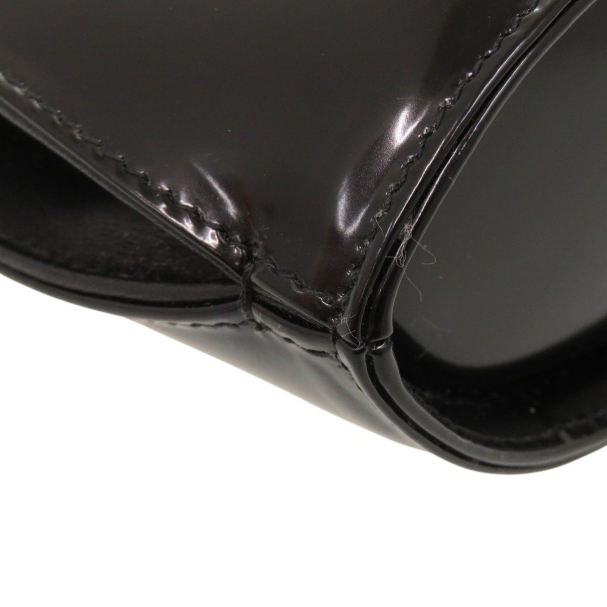 Salvatore Ferragamo Unused Salvatore Ferragamo Wanda Mini 2WAY Gancini 213494 Calf Leather Black Handbag 1390Salvatore Size ONE SIZE - 6 Thumbnail