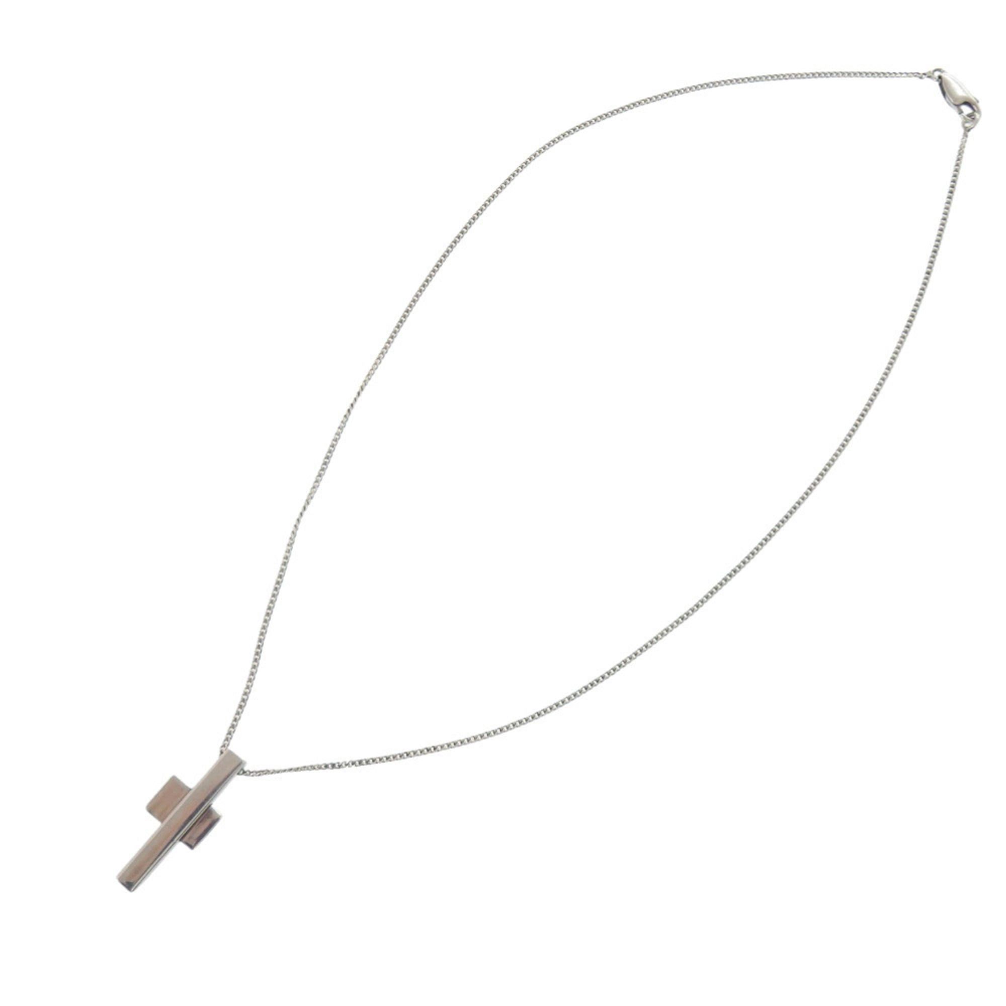 Gucci Excellent condition Gucci cross motif sterling silver 925 necklace, 1646GUCCI Size ONE SIZE - 4 Thumbnail