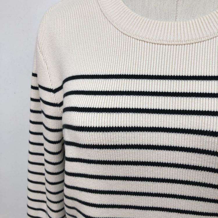 Celine Celine Striped Gold Button Sweater M Size M / US 6-8 / IT 42-44 - 6 Thumbnail
