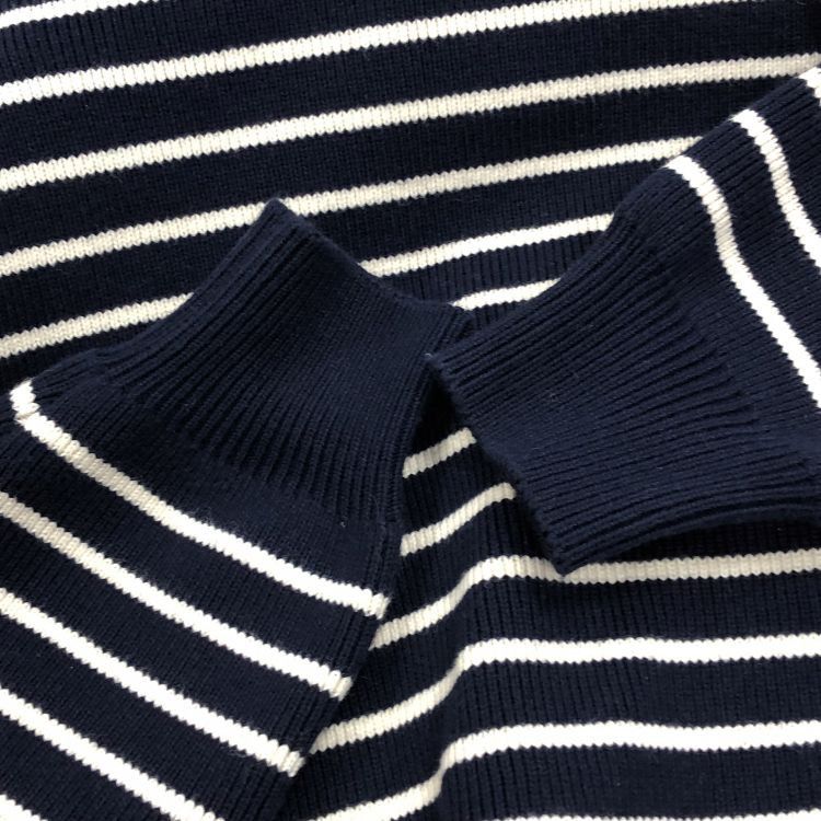 Celine Celine Striped Collared Sweater Size S Size S / US 4 / IT 40 - 8 Thumbnail
