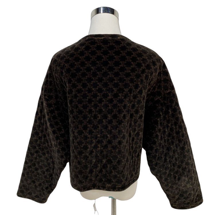 Celine Celine Triomphe Quilted Jacket Size 36 Size XS / US 0-2 / IT 36-38 - 2 Thumbnail