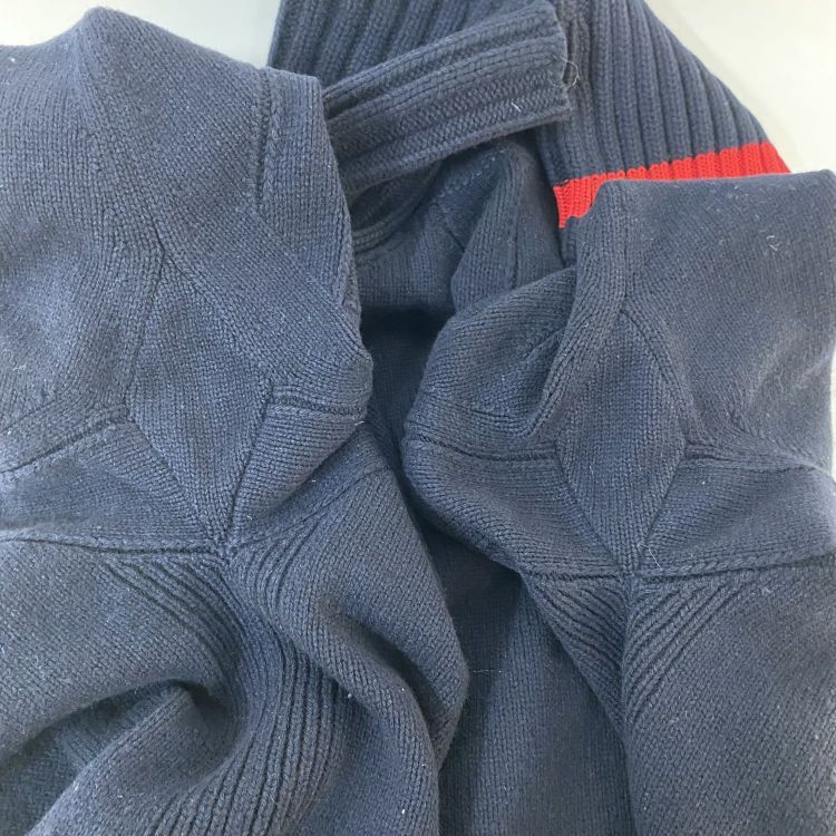 Celine Céline Navy Yak Wool Blend Sweater Size S Size S / US 4 / IT 40 - 9 Thumbnail