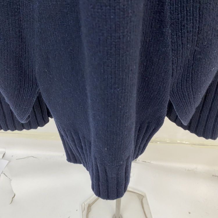 Celine Céline Navy Yak Wool Blend Sweater Size S Size S / US 4 / IT 40 - 7 Thumbnail