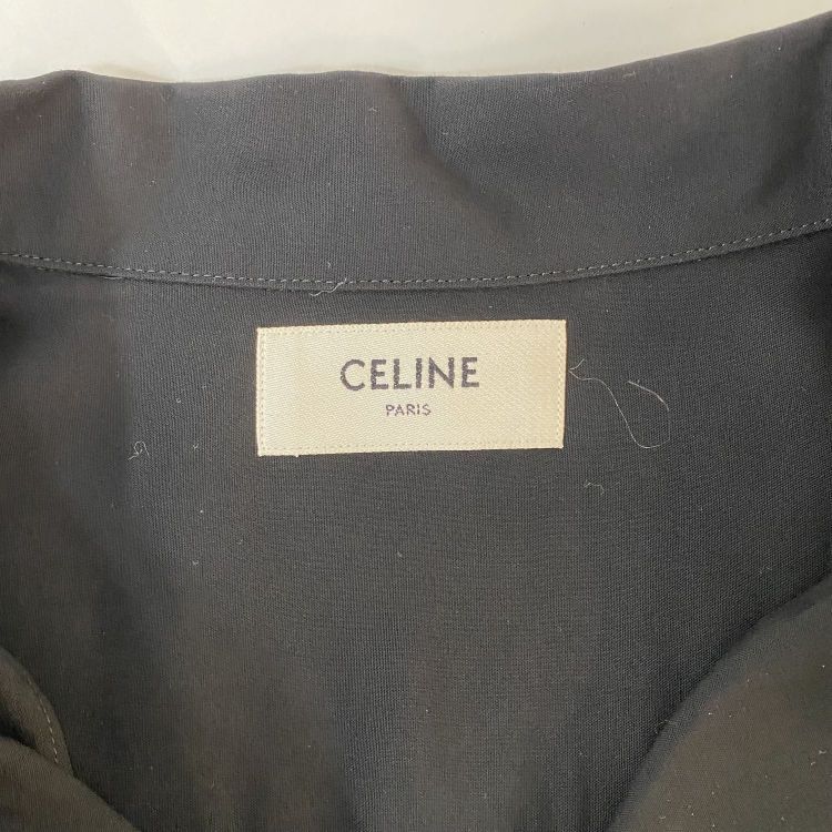 Celine Celine Floral Embroidery Short Sleeve Shirt Size 39 Size US M / EU 48-50 / 2 - 3 Thumbnail