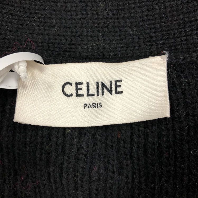 Celine Celine Logo Stripe Cardigan Size XS Size XS / US 0-2 / IT 36-38 - 3 Thumbnail