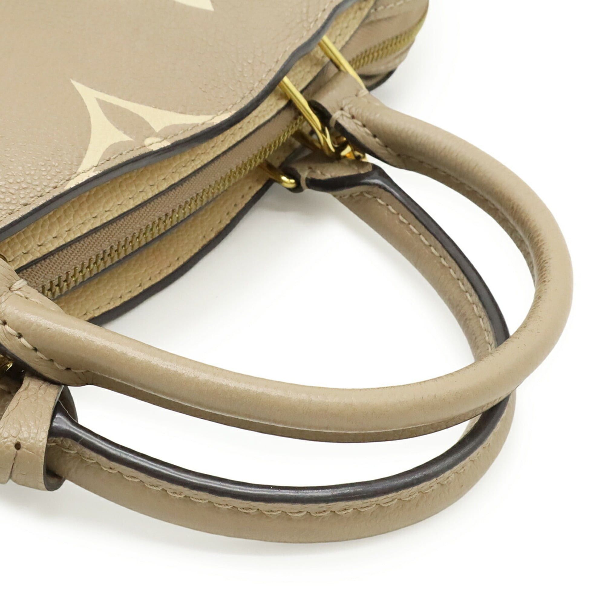 Louis Vuitton Louis Vuitton Monogram Empreinte Petit Palais PM Handbag Shoulder Bag Tourtrell Cream M58914 Size ONE SIZE - 5 Thumbnail