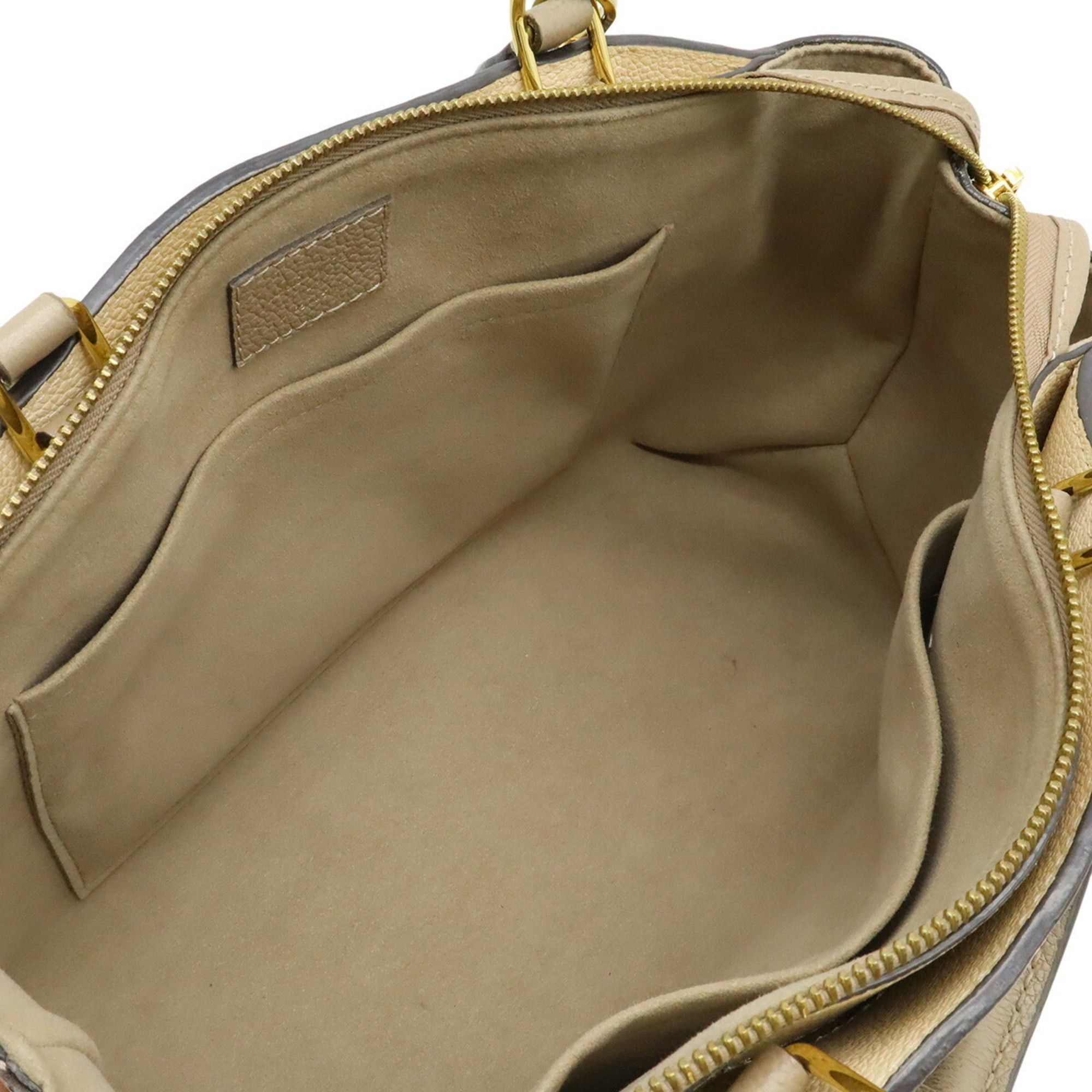 Louis Vuitton Louis Vuitton Monogram Empreinte Petit Palais PM Handbag Shoulder Bag Tourtrell Cream M58914 Size ONE SIZE - 7 Thumbnail