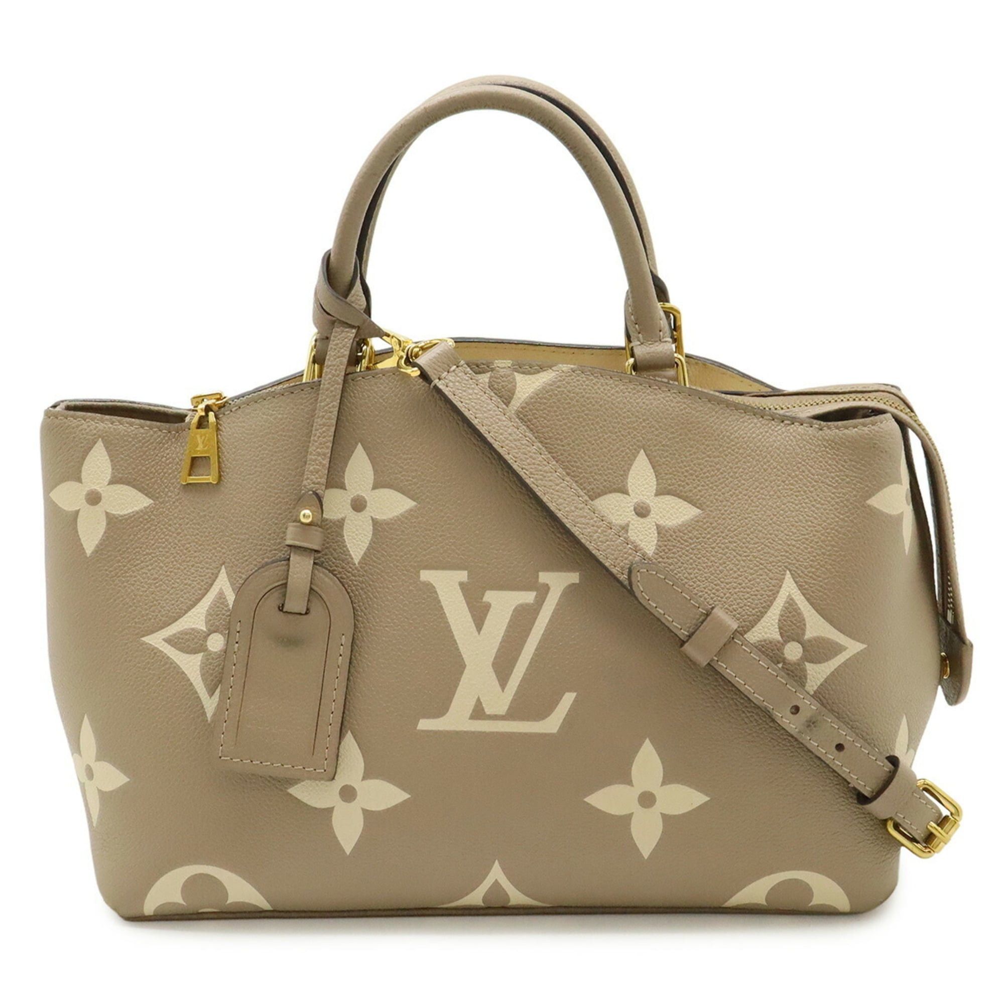 Louis Vuitton Louis Vuitton Monogram Empreinte Petit Palais PM Handbag Shoulder Bag Tourtrell Cream M58914 Size ONE SIZE - 2 Thumbnail