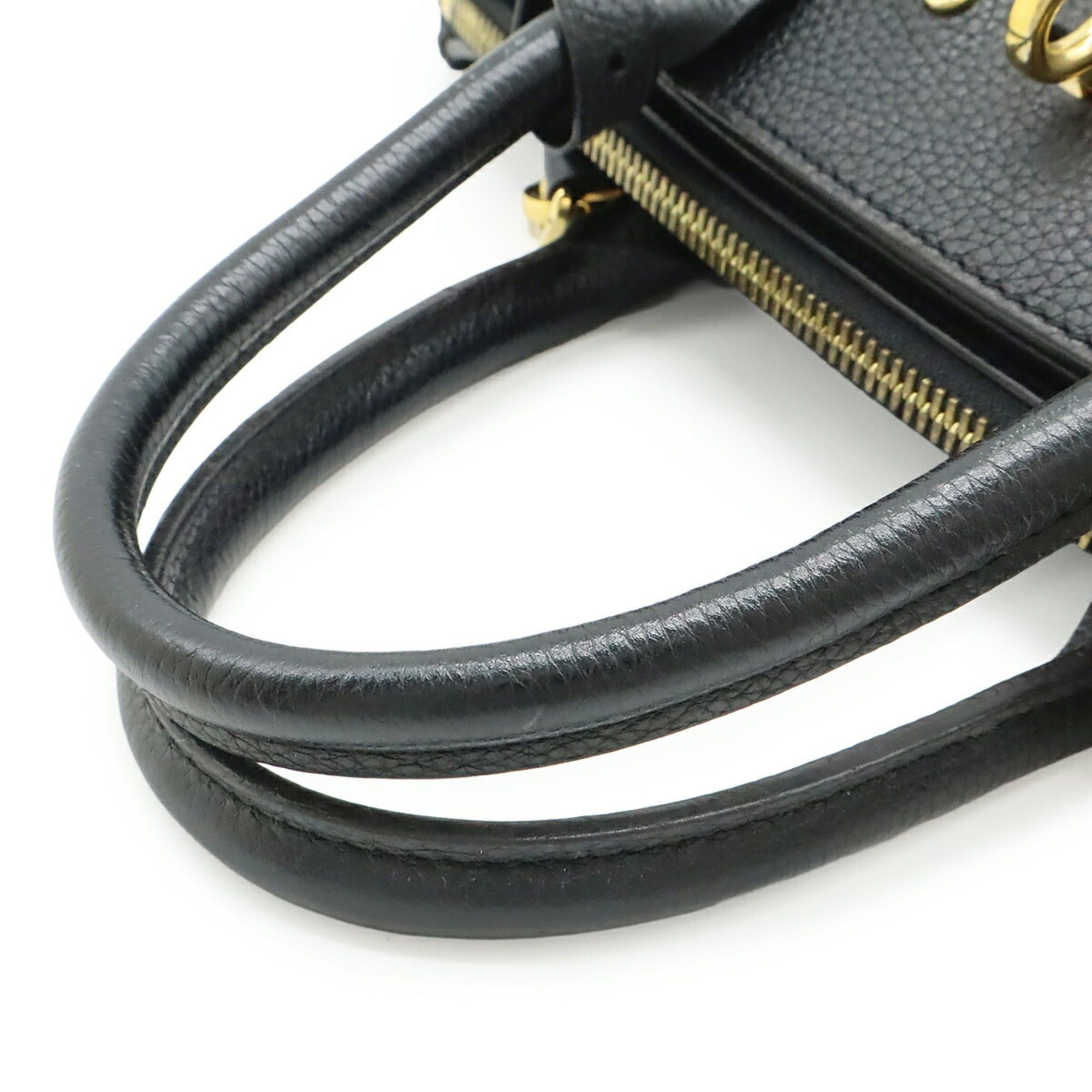 Louis Vuitton LOUIS VUITTON City Steamer PM Handbag Shoulder Bag Leather Noir Black M51028 Size ONE SIZE - 5 Thumbnail