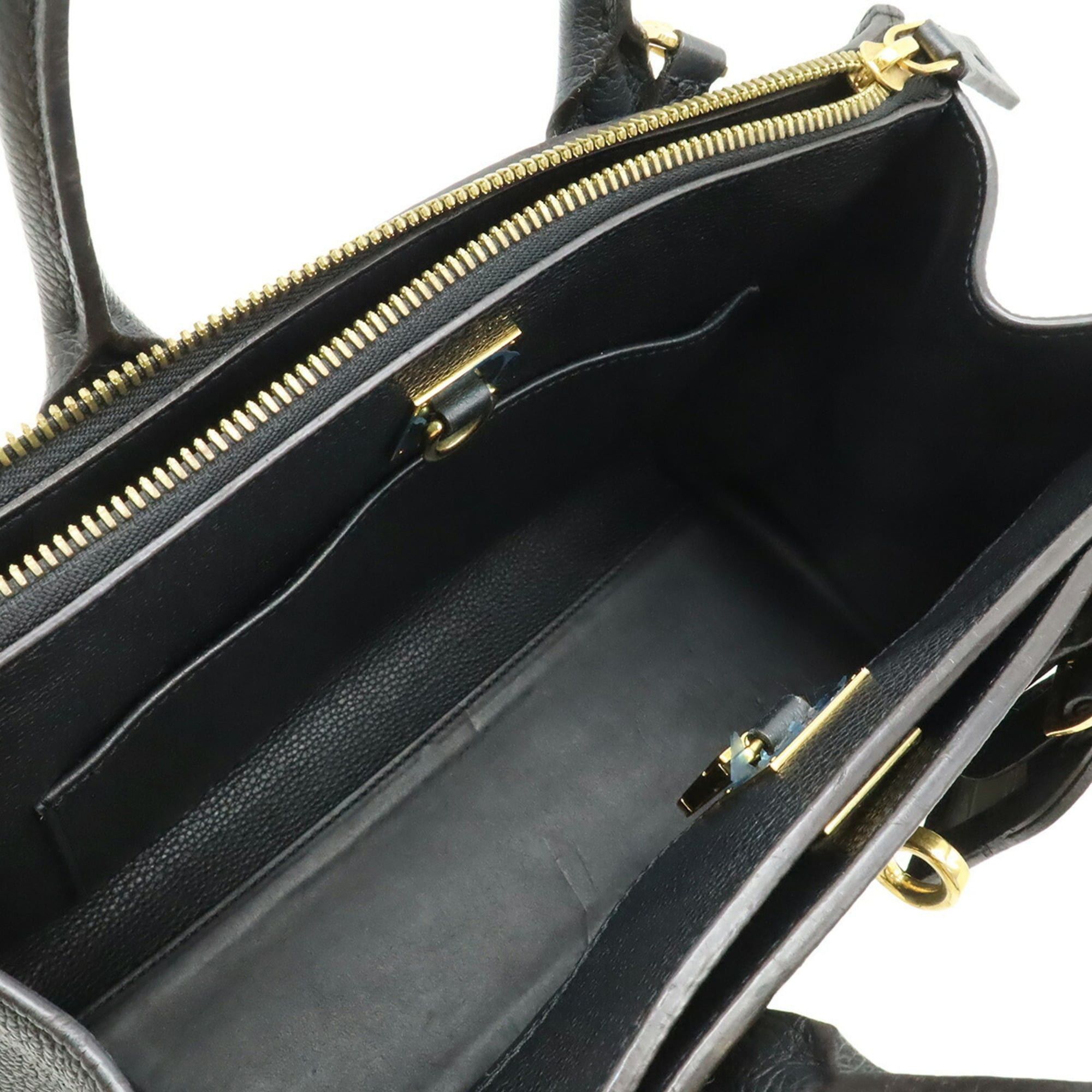 Louis Vuitton LOUIS VUITTON City Steamer PM Handbag Shoulder Bag Leather Noir Black M51028 Size ONE SIZE - 6 Thumbnail