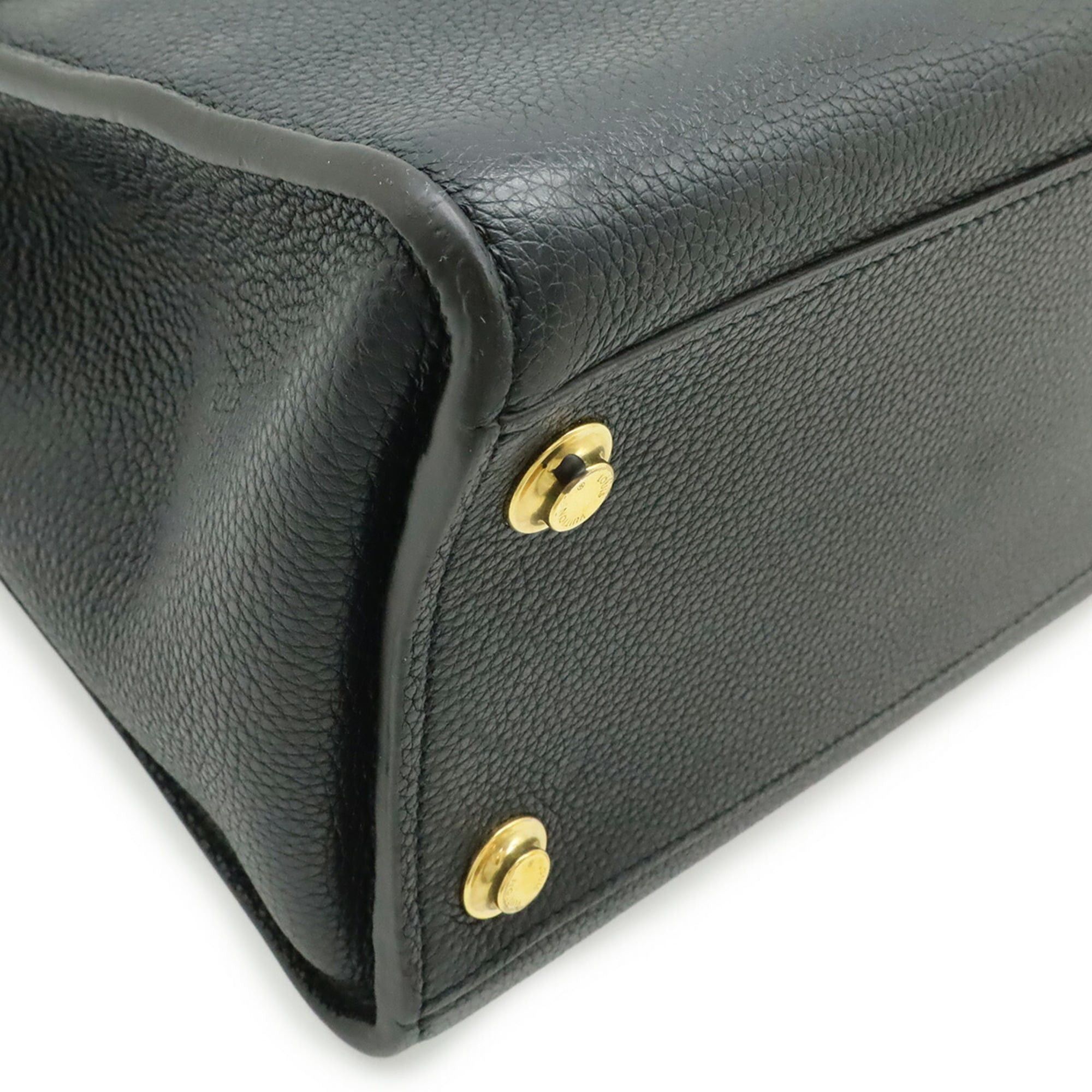 Louis Vuitton LOUIS VUITTON City Steamer PM Handbag Shoulder Bag Leather Noir Black M51028 Size ONE SIZE - 4 Thumbnail