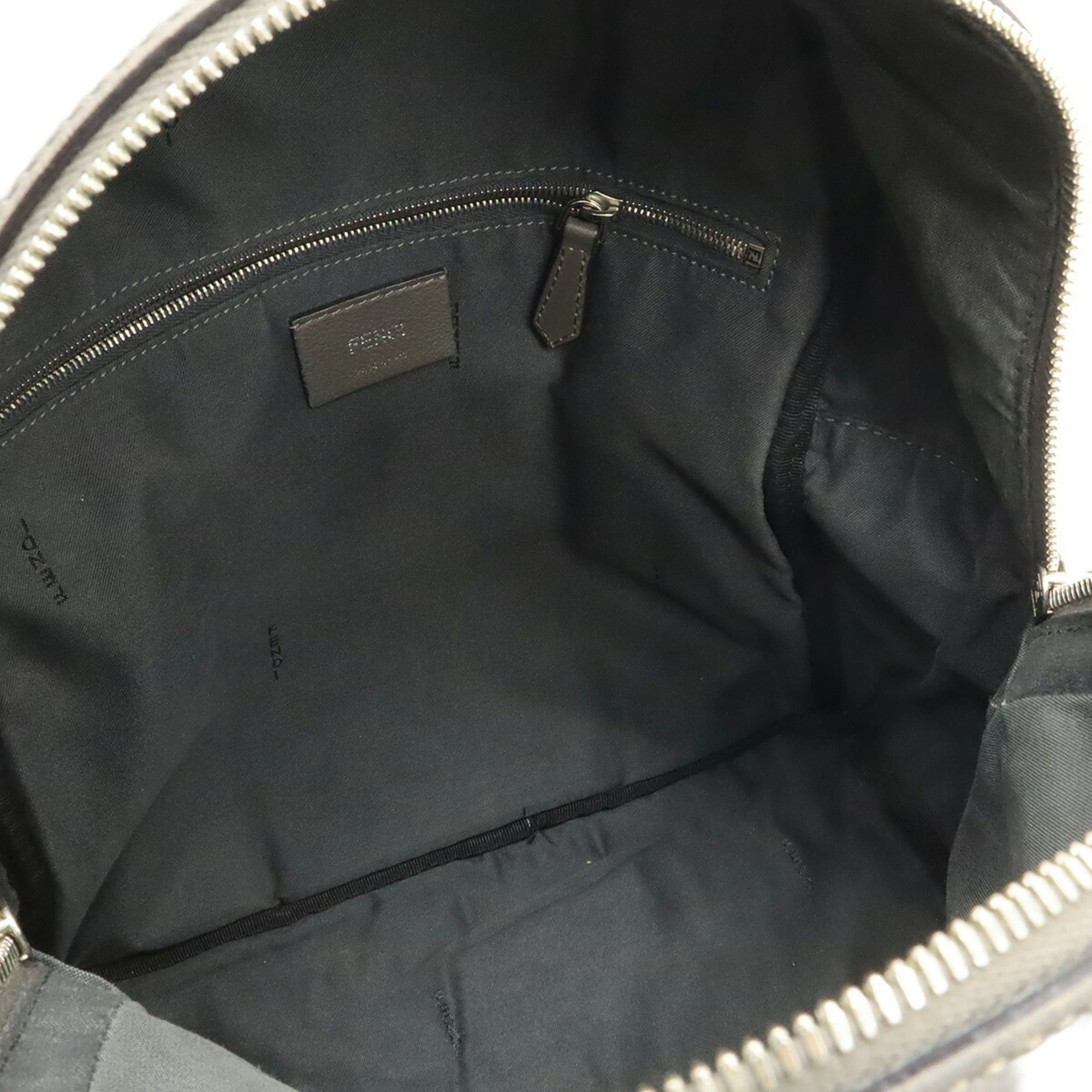 Fendi FENDI By The Way Backpack, Rucksack, Studded Leather, Greige (8BZ035) Size ONE SIZE - 8 Thumbnail