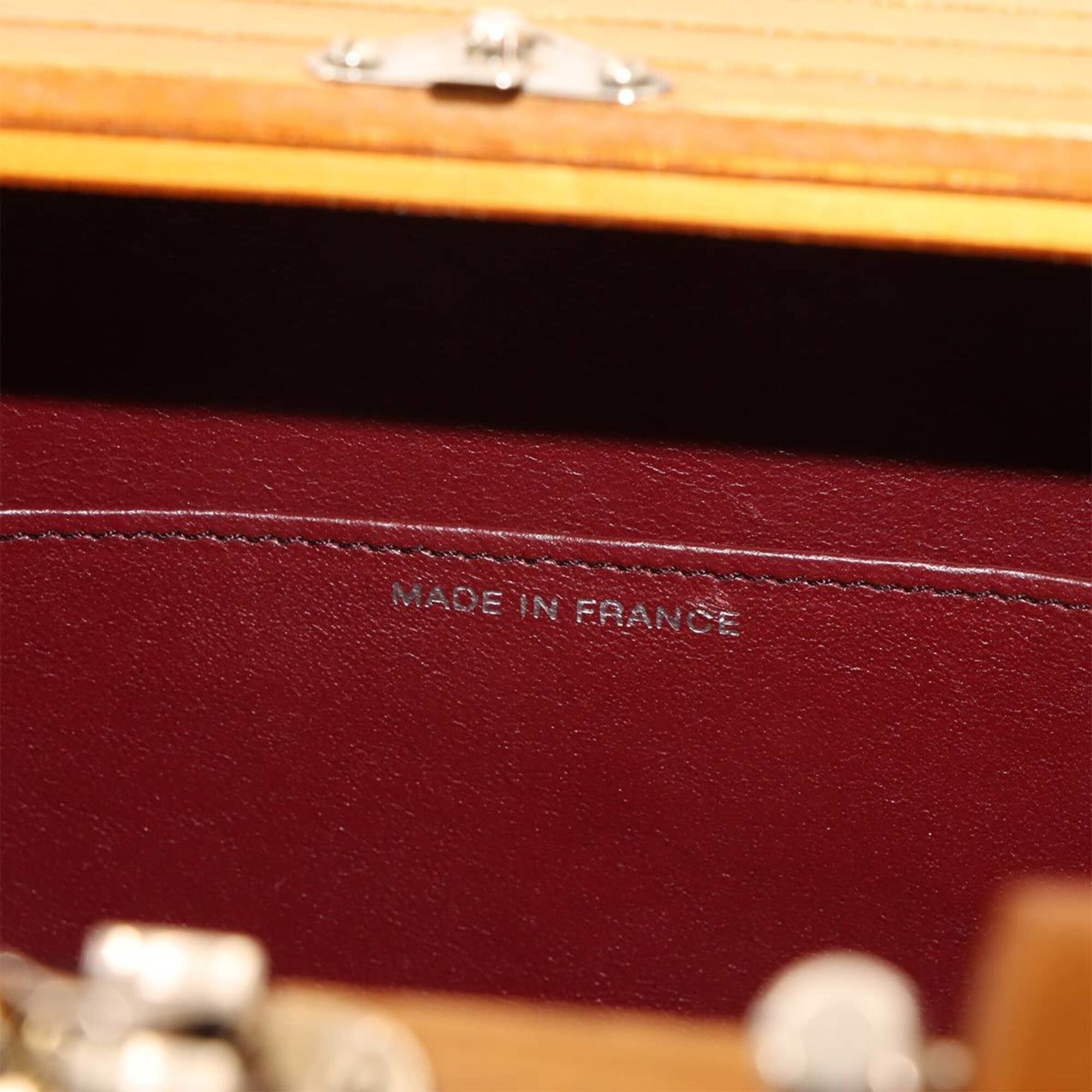 Chanel Chanel Wood Vanity Handbag - and Leather, Brown, Black, Silver Hardware Size ONE SIZE - 7 Thumbnail