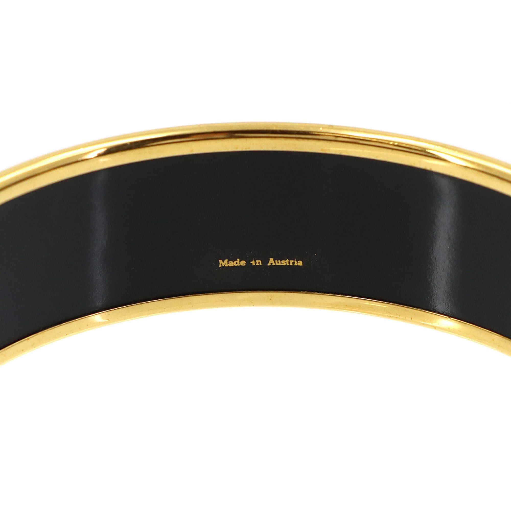 Hermes Hermes Email GM Bangle Bracelet Blue Multicolor Gold Size ONE SIZE - 2 Thumbnail