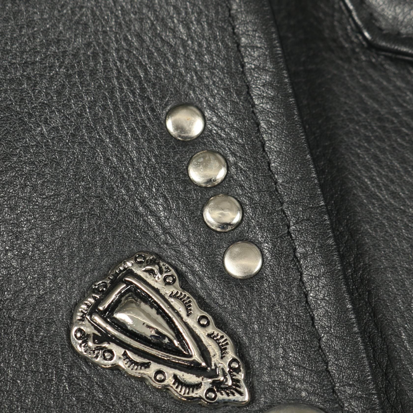 Other Other TOGA VIRILIS Leather Jacket Leather Outerwear DUTY FREE for USA Size ONE SIZE - 5 Thumbnail