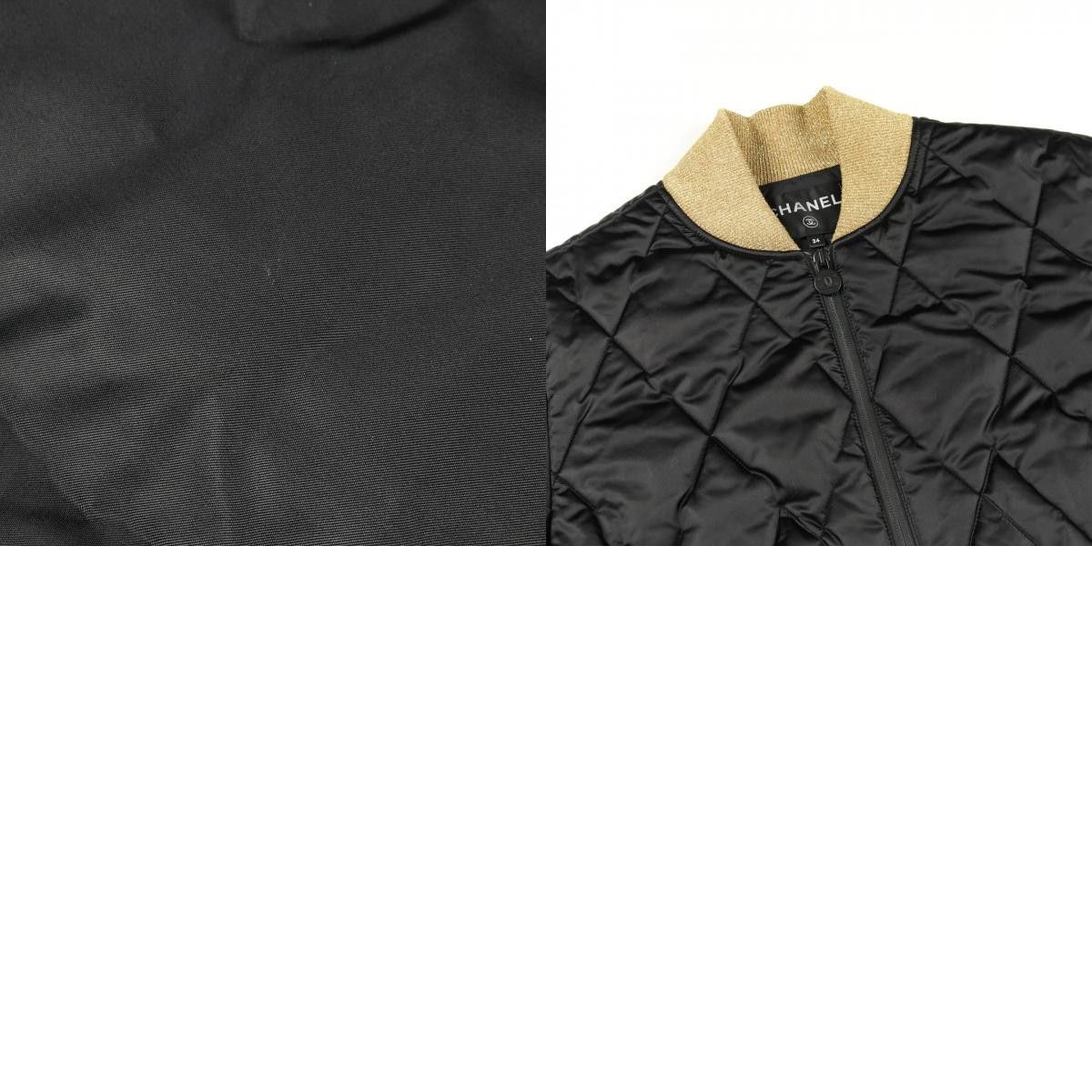 Chanel Chanel Chanel Quilted Down Jacket Textile Outerwear P57120V43068 DUTY FREE for USA Size ONE SIZE - 10 Thumbnail
