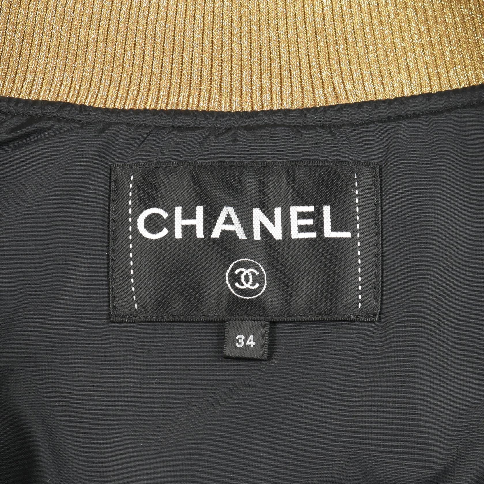 Chanel Chanel Chanel Quilted Down Jacket Textile Outerwear P57120V43068 DUTY FREE for USA Size ONE SIZE - 3 Thumbnail