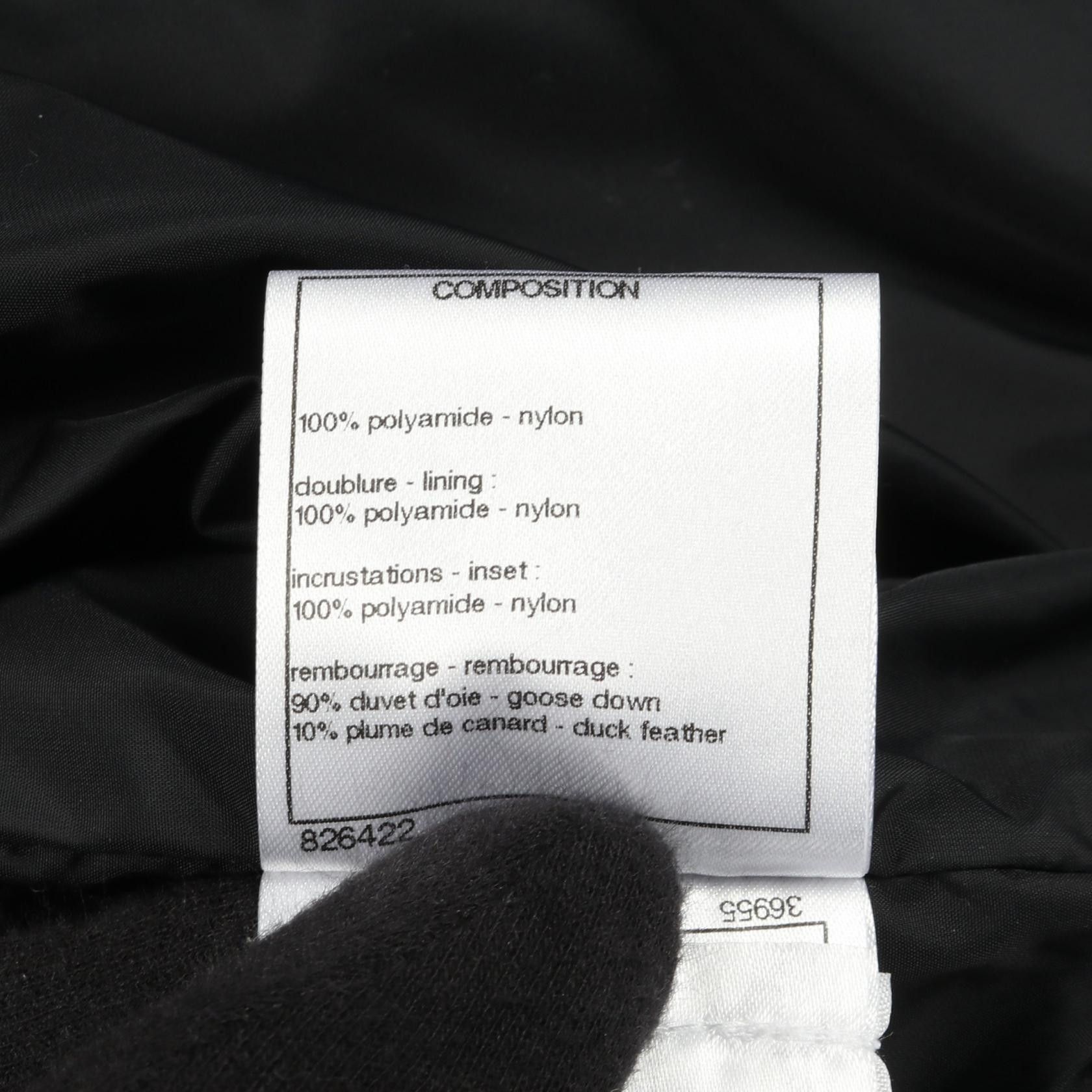 Chanel Chanel Chanel Quilted Down Jacket Textile Outerwear P57120V43068 DUTY FREE for USA Size ONE SIZE - 5 Thumbnail