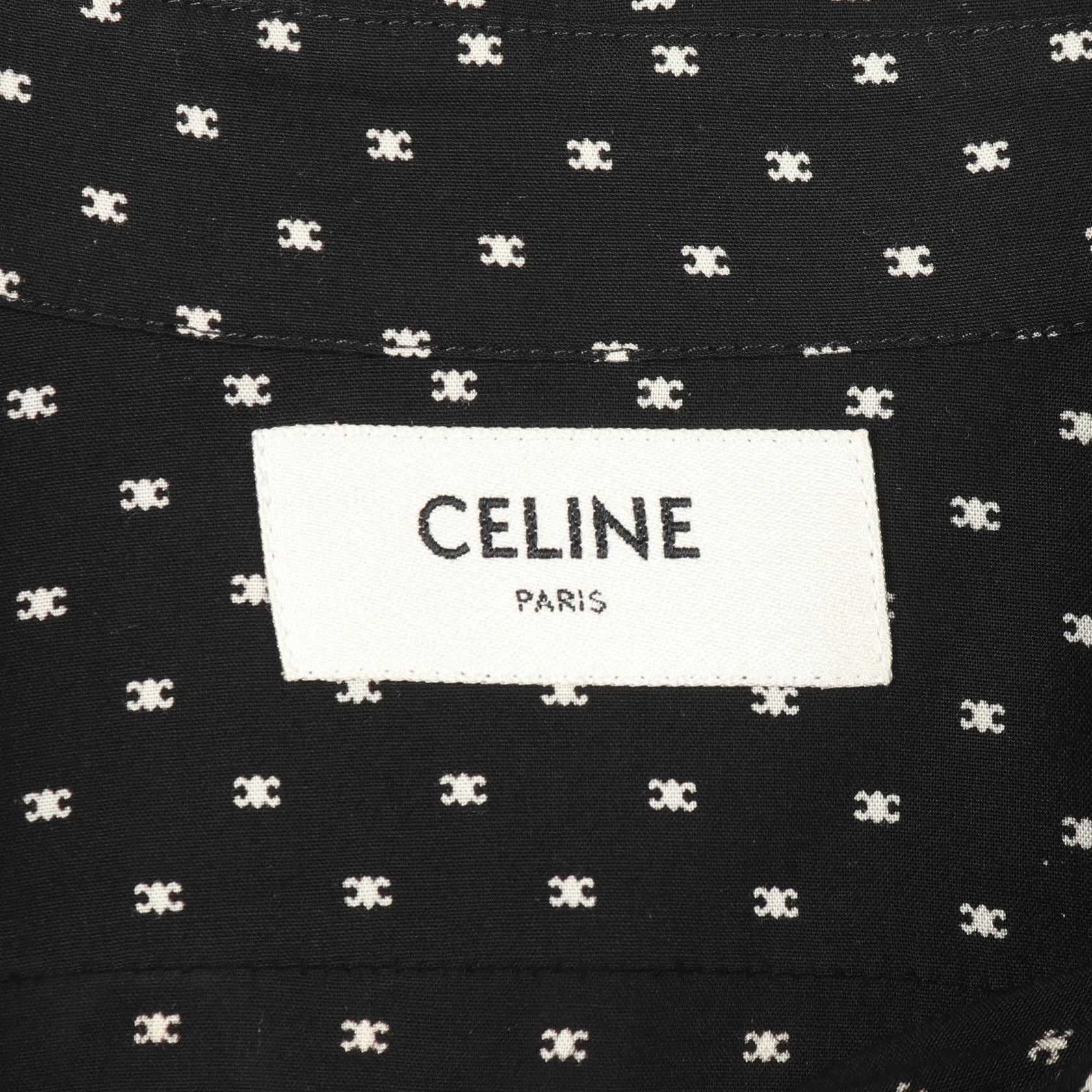 Celine Celine CELINE Triomphe Loose Rayon Top Textile Tops DUTY FREE for USA Size ONE SIZE - 3 Thumbnail