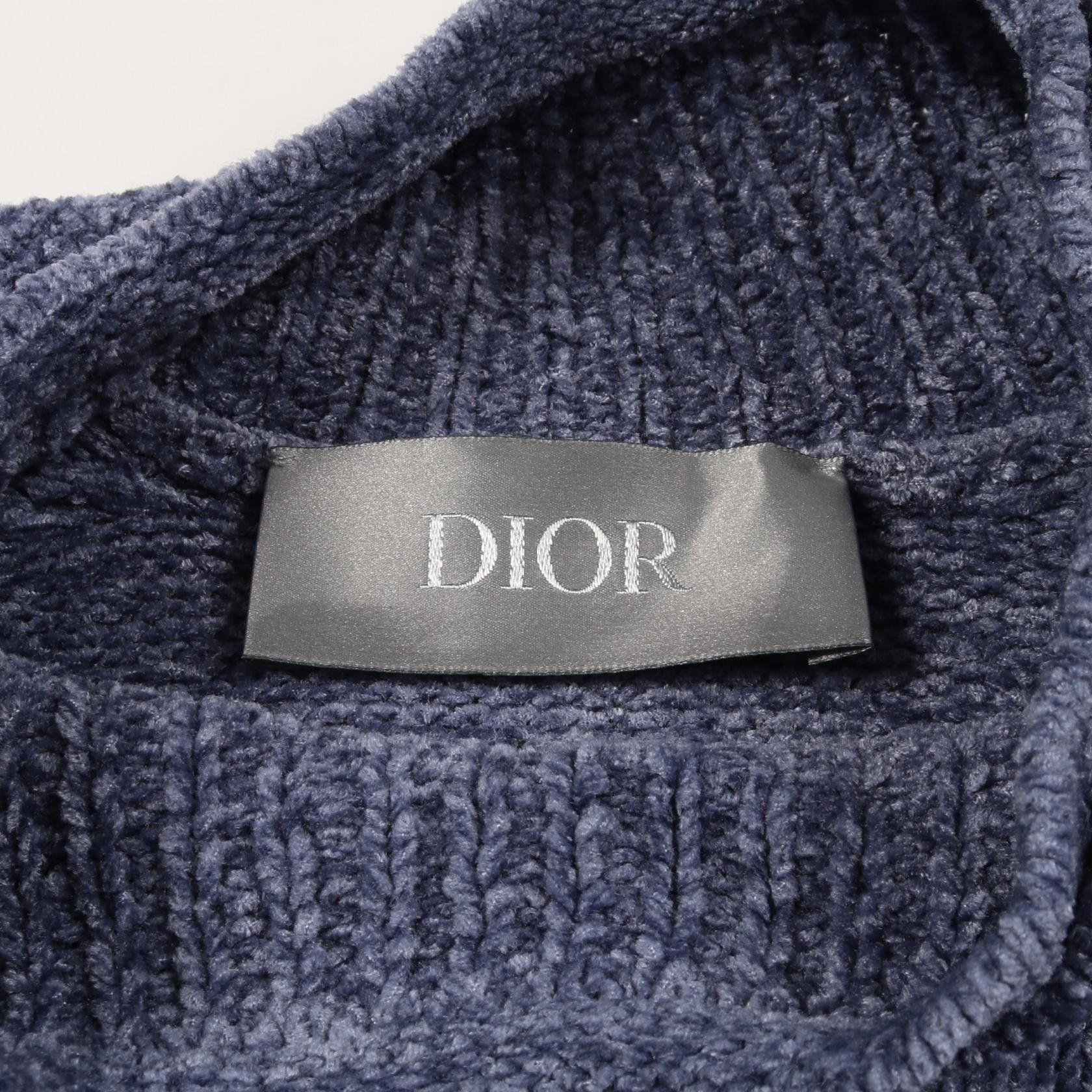 Dior Dior Dior Logo Rayon Cotton Sweater Textile Tops DUTY FREE for USA Size ONE SIZE - 3 Thumbnail