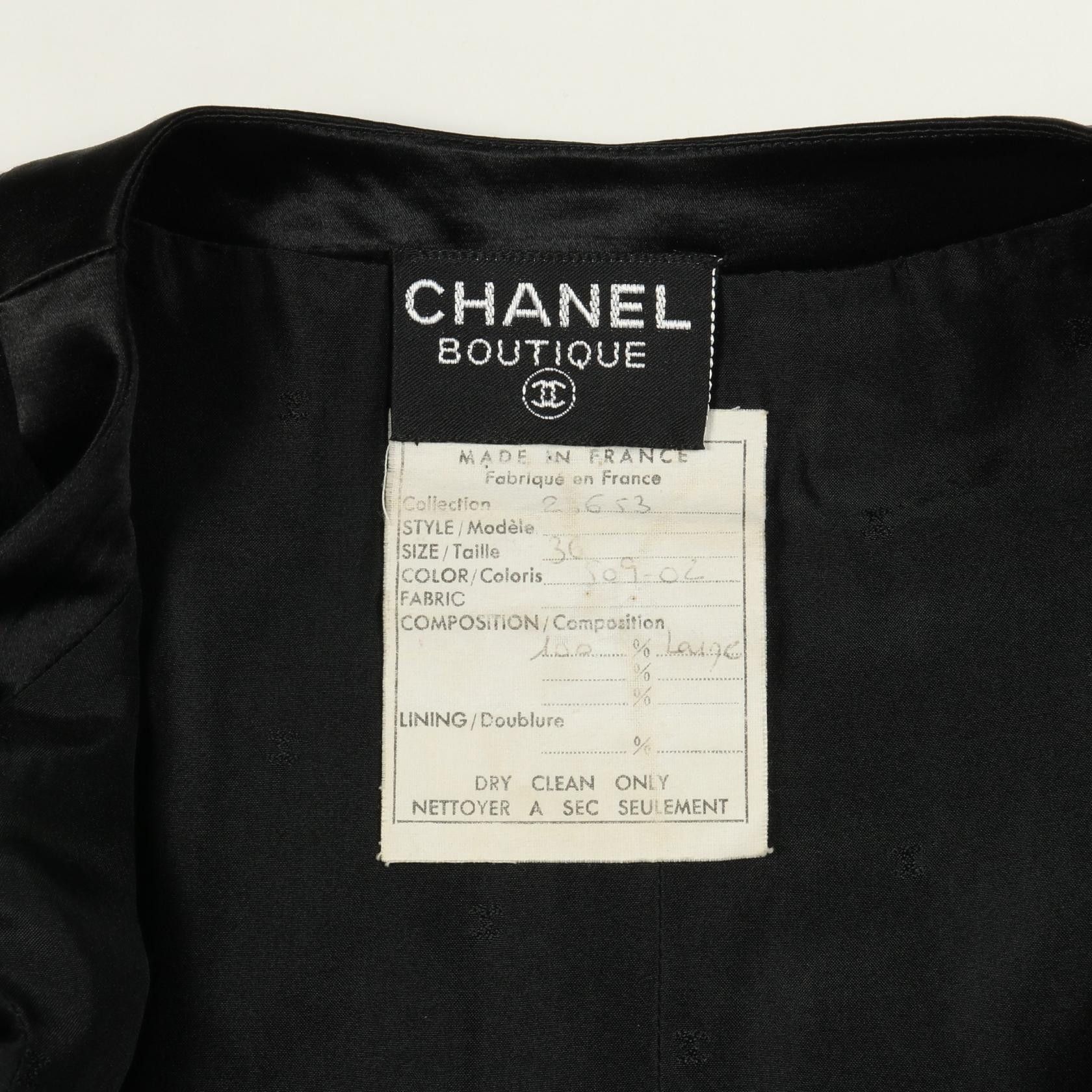 Chanel Chanel Chanel Camellia Wool Dress Textile Dresses DUTY FREE for USA Size ONE SIZE - 3 Thumbnail