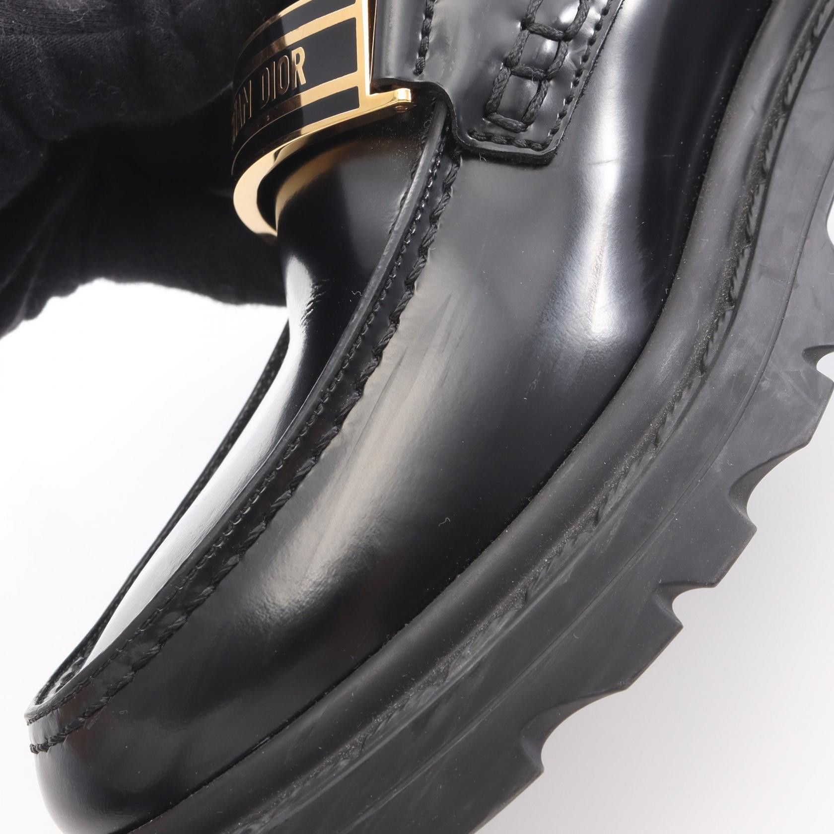 Dior Dior Dior Leather Loafers Leather Shoes DUTY FREE for USA Size ONE SIZE - 9 Thumbnail
