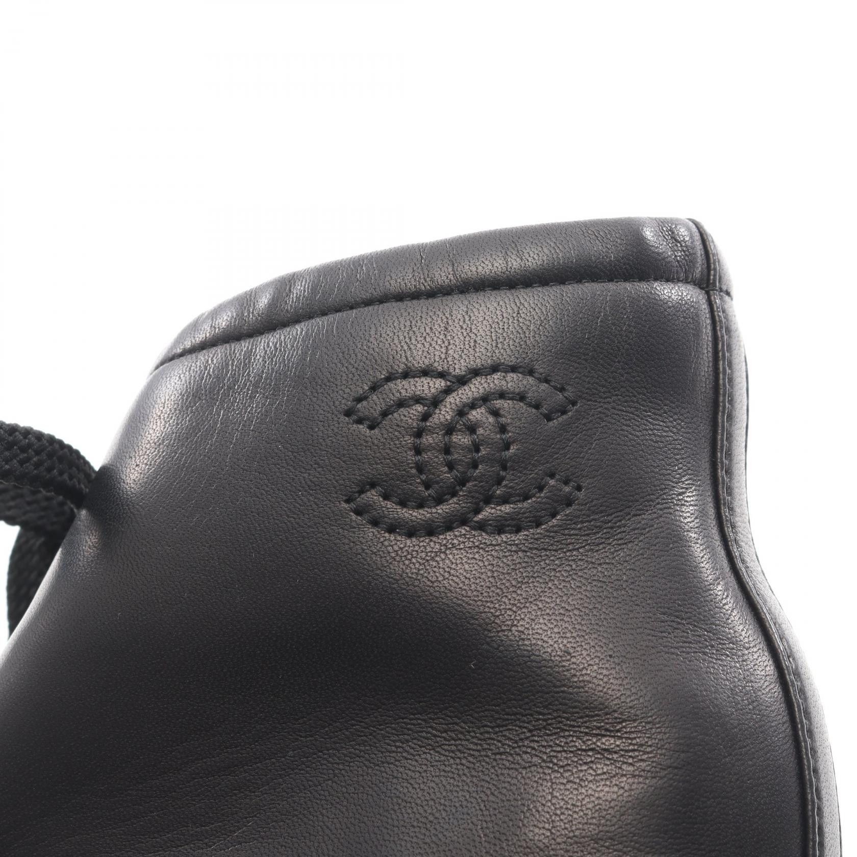 Chanel Chanel Chanel Coco Mark Leather Boots Leather Shoes G28710 DUTY FREE for USA Size ONE SIZE - 9 Thumbnail
