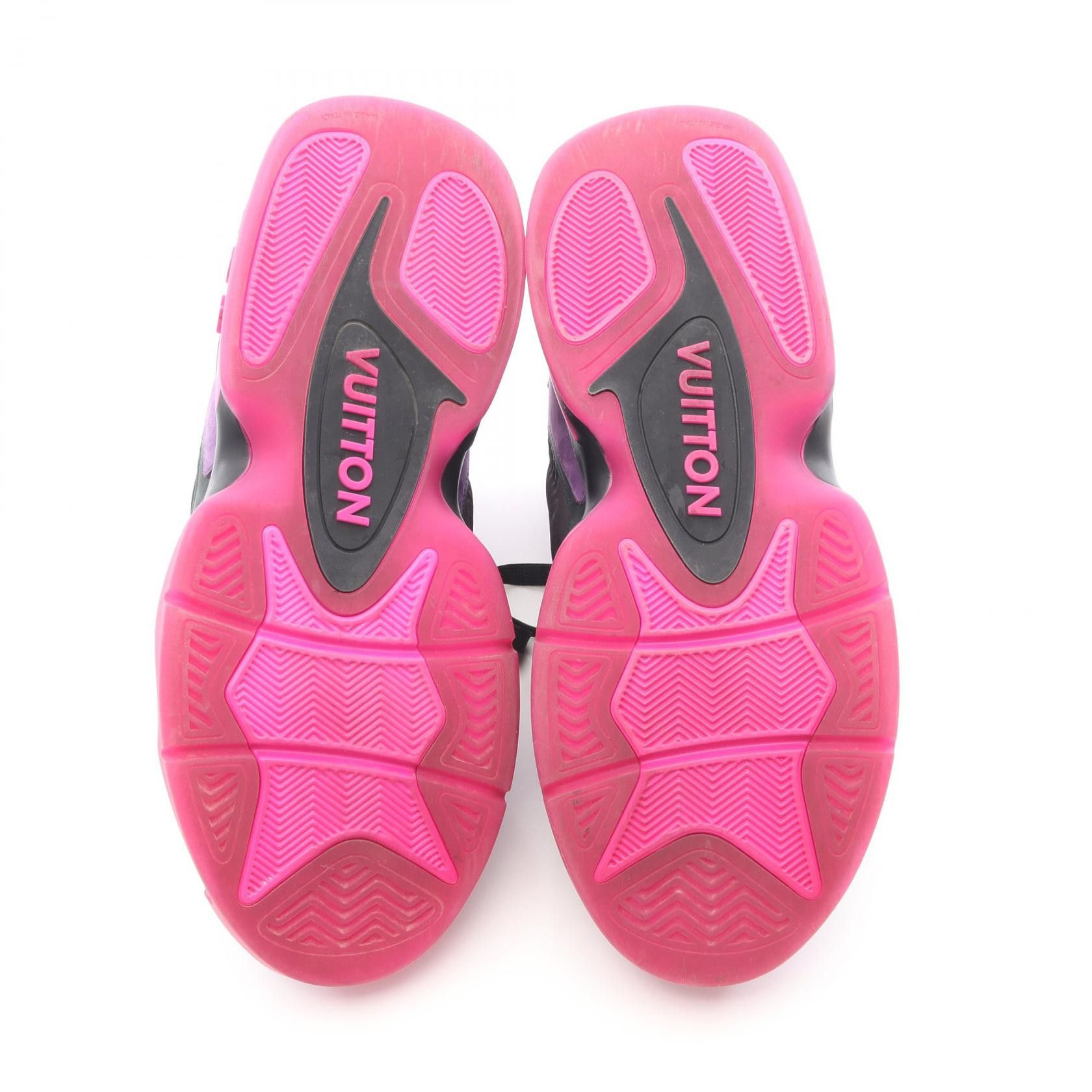 Louis Vuitton Louis Vuitton Louis Vuitton LV Trainer 2 Sneakers Textile Shoes DUTY FREE for USA Size ONE SIZE - 4 Thumbnail