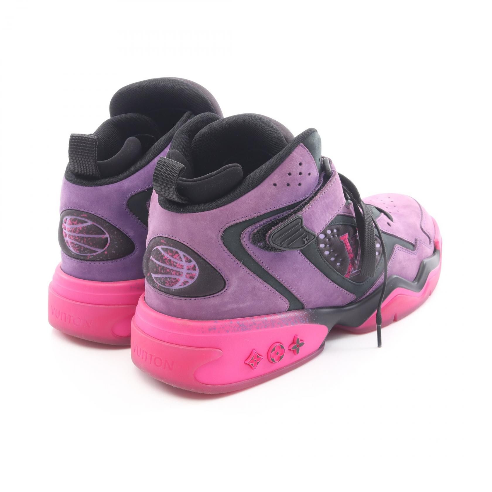 Louis Vuitton Louis Vuitton Louis Vuitton LV Trainer 2 Sneakers Textile Shoes DUTY FREE for USA Size ONE SIZE - 2 Thumbnail