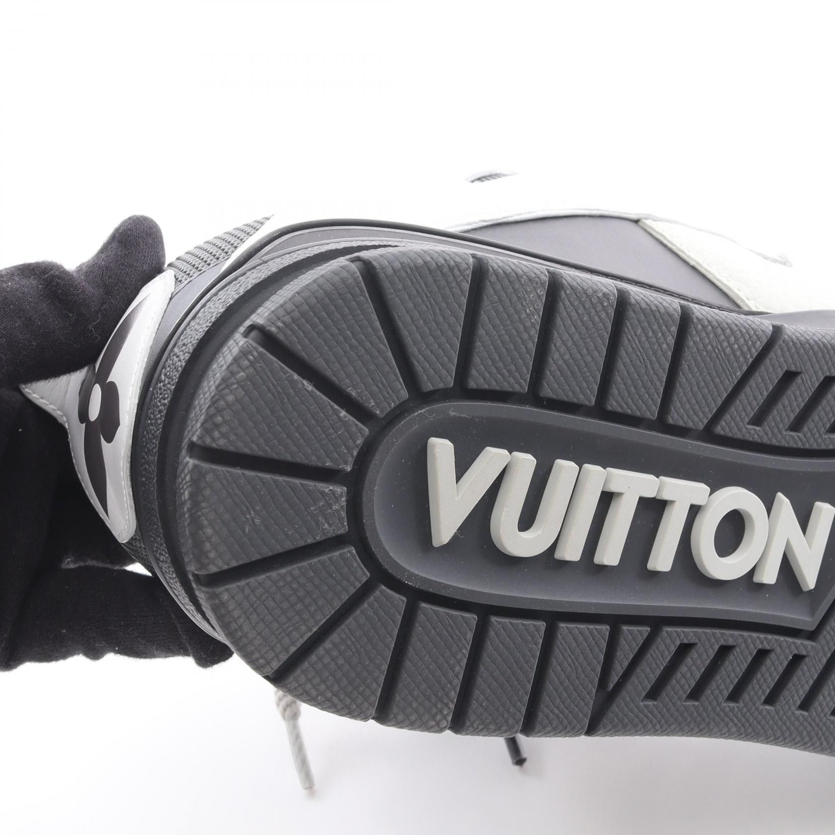 Louis Vuitton Louis Vuitton Louis Vuitton LV Skate Line Leather Sneakers Leather Shoes DUTY FREE for USA Size ONE SIZE - 8 Thumbnail
