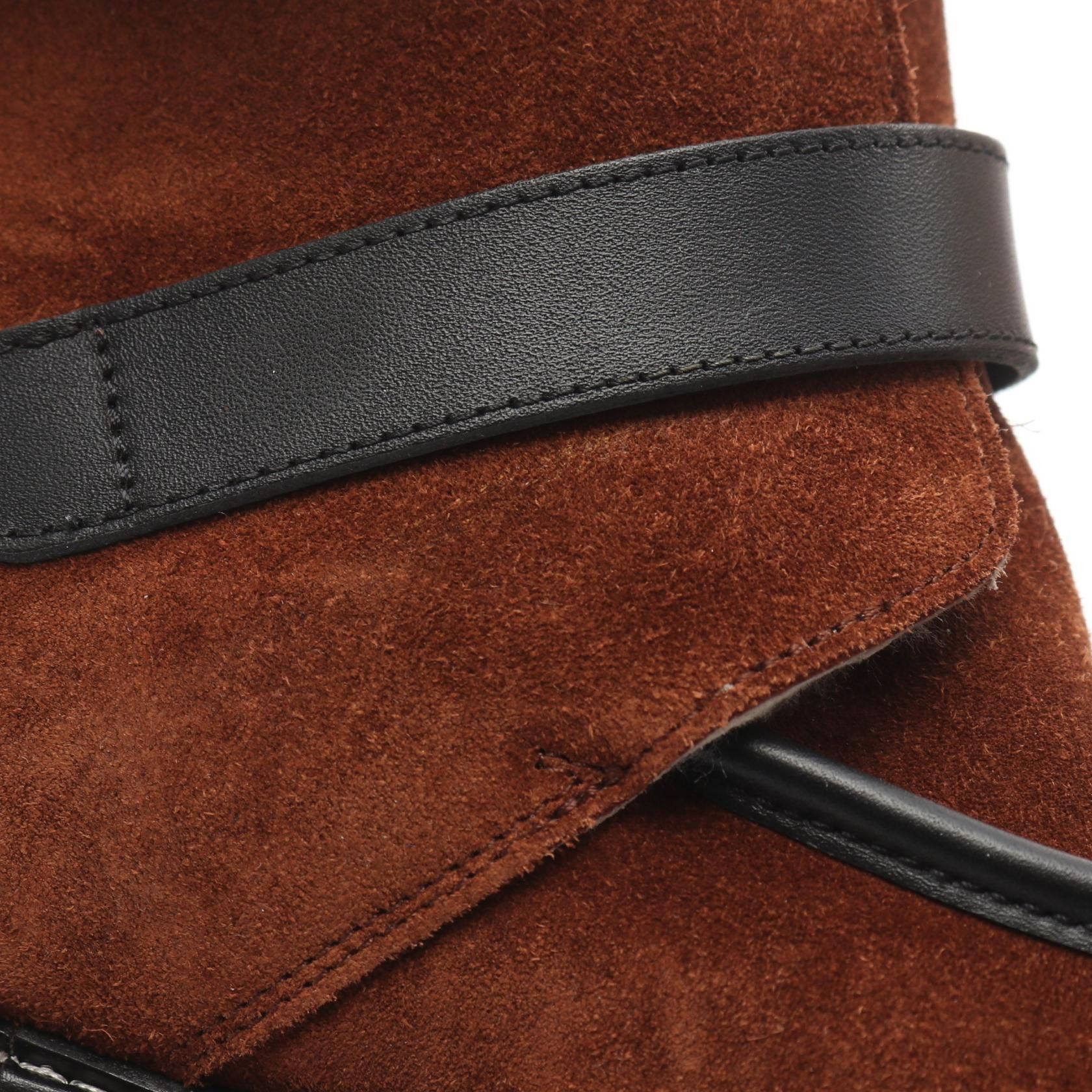 Hermes Hermes Hermes Emisphere Shearling Suede Boots Leather Shoes DUTY FREE for USA Size ONE SIZE - 7 Thumbnail