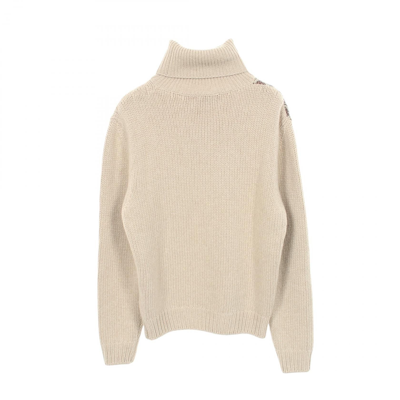 Hermes Hermes Hermes Decalcomanie Cashmere Knit Textile Tops DUTY FREE for USA Size ONE SIZE - 2 Thumbnail