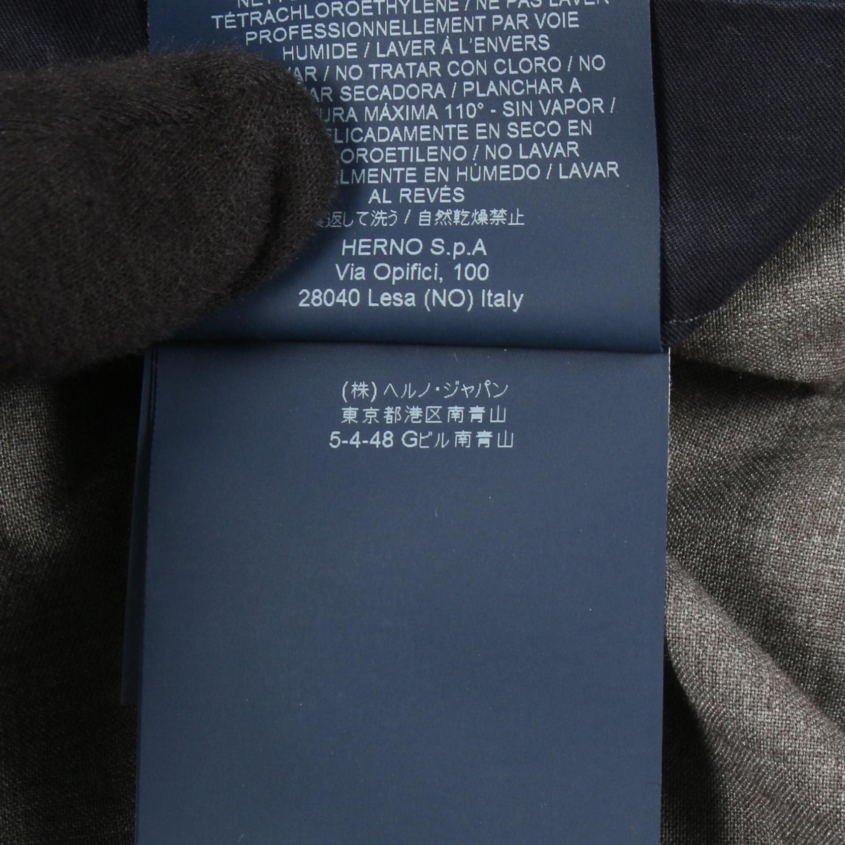 Other Other Herno Cotton Coat Textile Outerwear IM0218U DUTY FREE for USA Size ONE SIZE - 4 Thumbnail